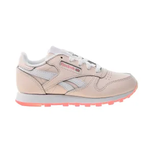 Cloudridge Shoes Reebok Classic Leather Little Kids' Shoes Pal Pink-White-Panton