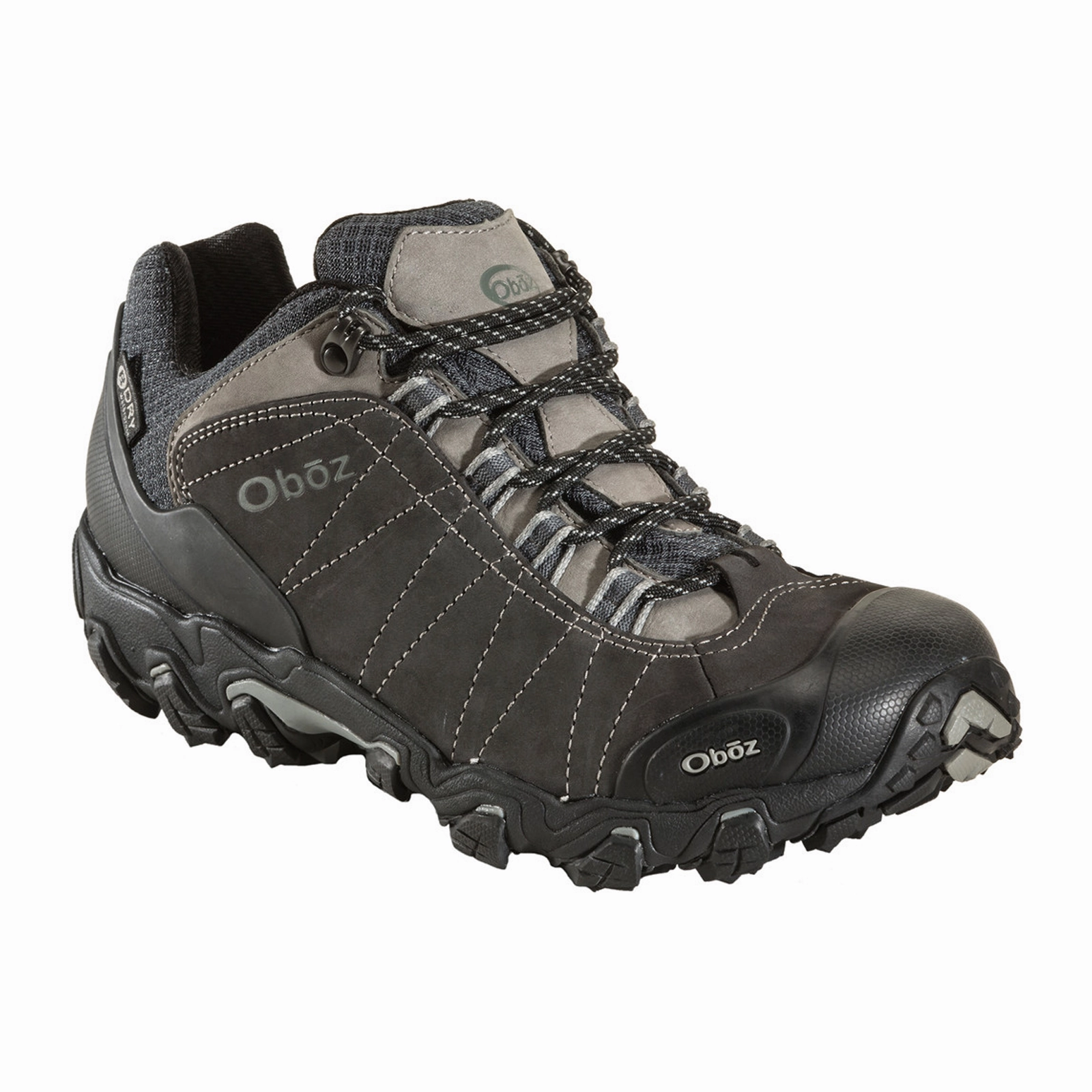 Oboz Bridger Low B-DRY Hiking Shoe (Men) - Dark Shadow Hiking Shoes Ankle Support Or Not