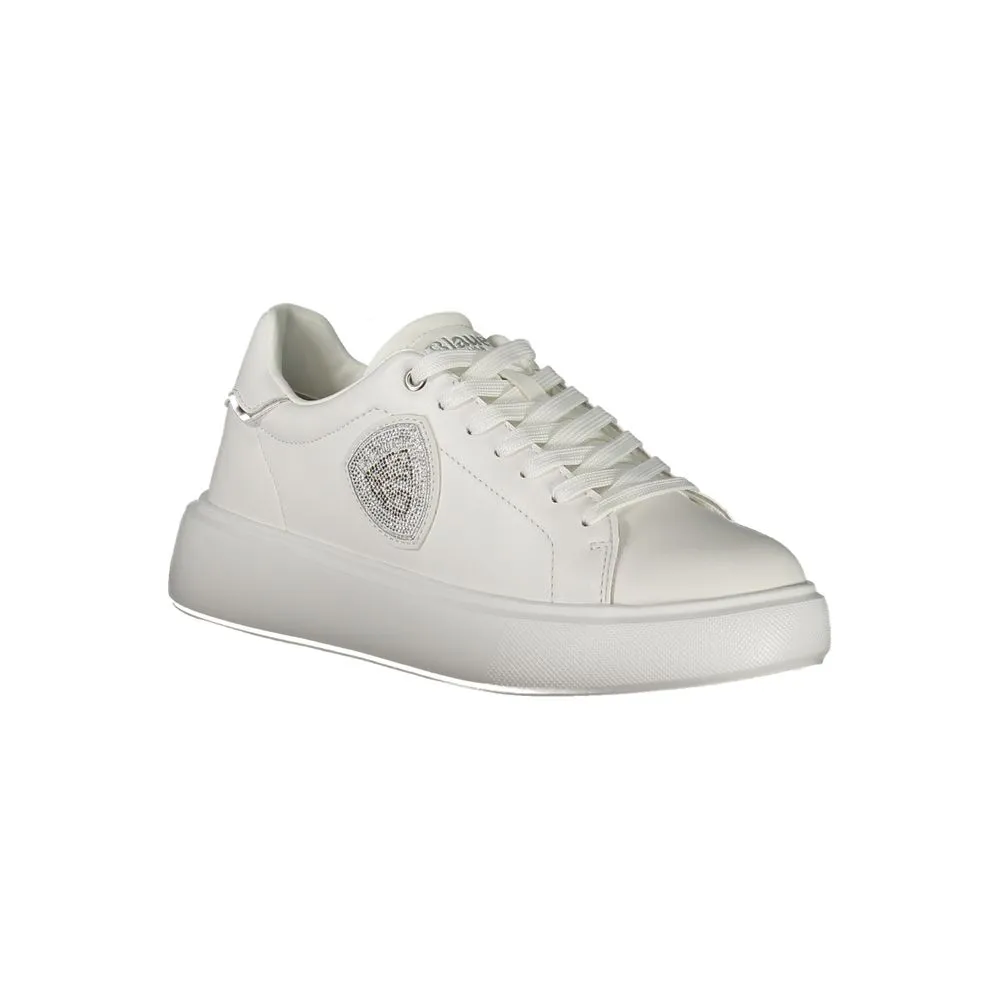 Pippen Sneakers Blauer White Leather Women Sneaker