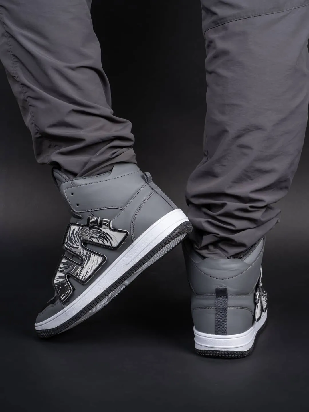 Bacca Bucci High-Top PATCH-PLAY Men's Sneakers Casual Shoe Trends 2024