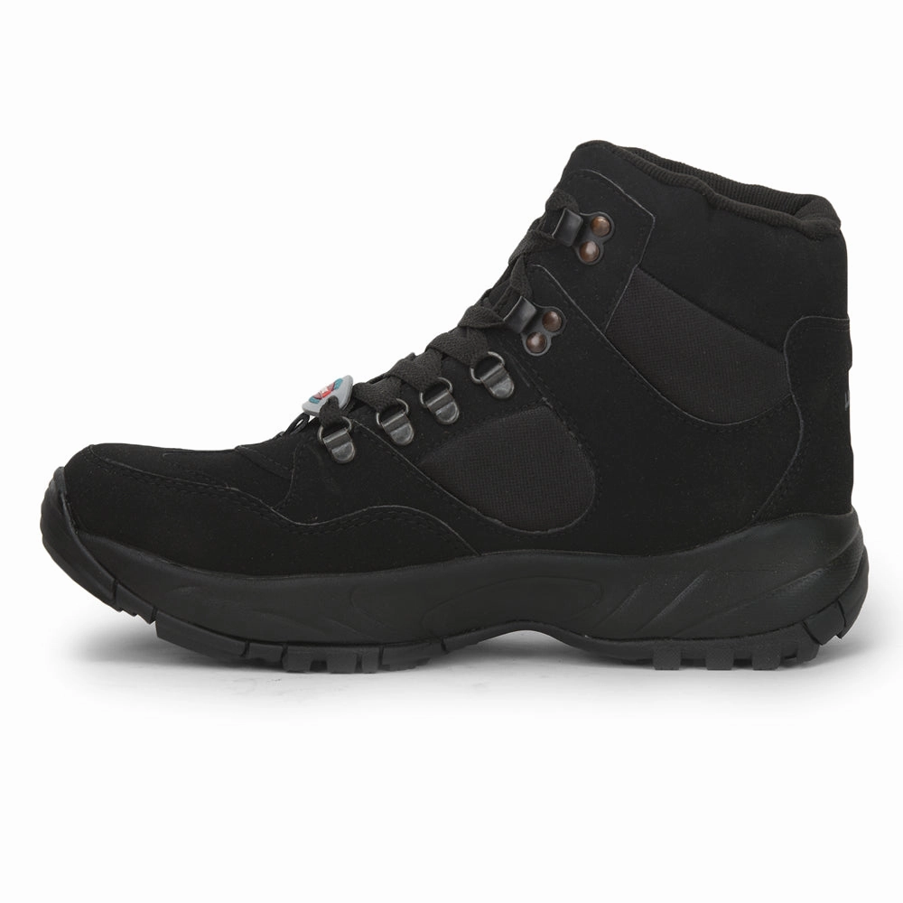 Most Affordable Hiking Shoes Freedom Casual (Black) Defence Hiking/Trekking Ankle Shoes EVREST-PRM By Liberty
