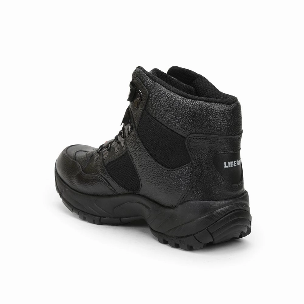 Freedom Casual (Black) Defence Hiking/Trekking Ankle Shoes SHAURYA By Liberty Best Hiking Shoes For Winter
