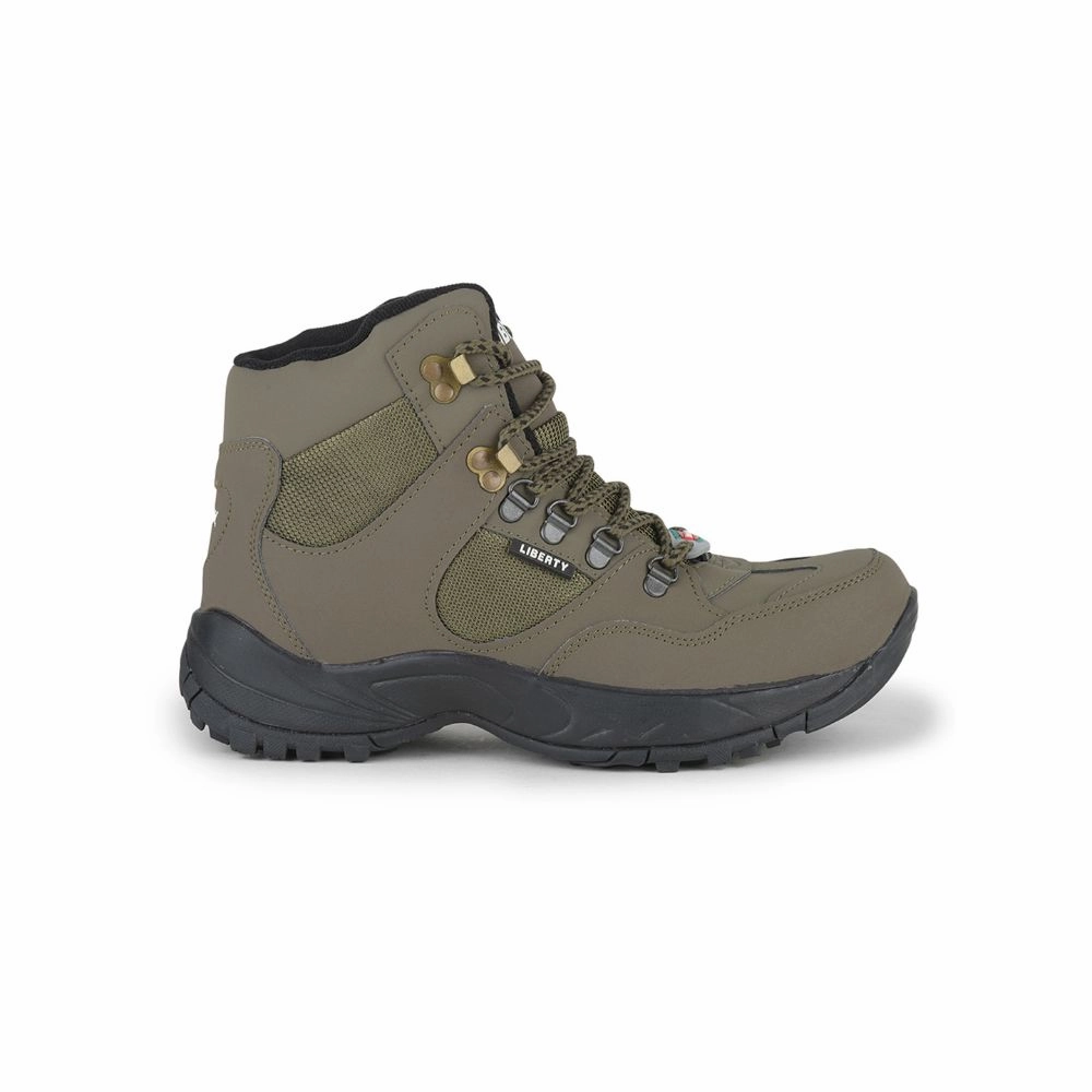 Freedom Casual (Green) Defence Hiking/Trekking Ankle Shoes SHIKHARPRM By Liberty Top Rated Waterproof Hiking Shoes