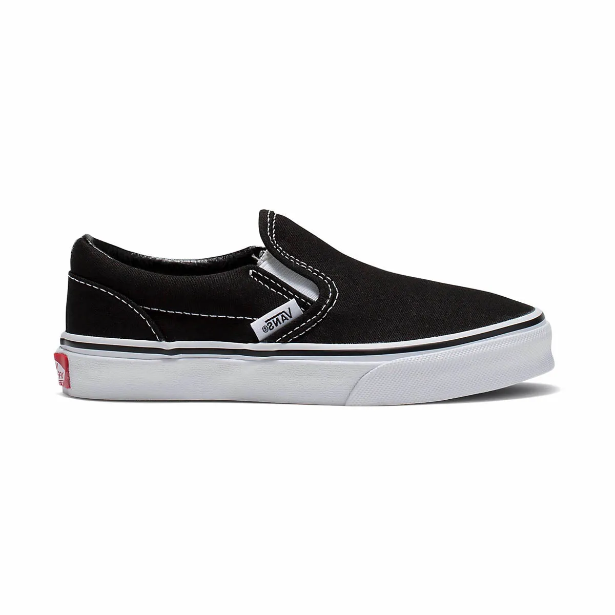 Classic Slip-On 'Black/White' Little Kids' Shoes Sell Sneakers