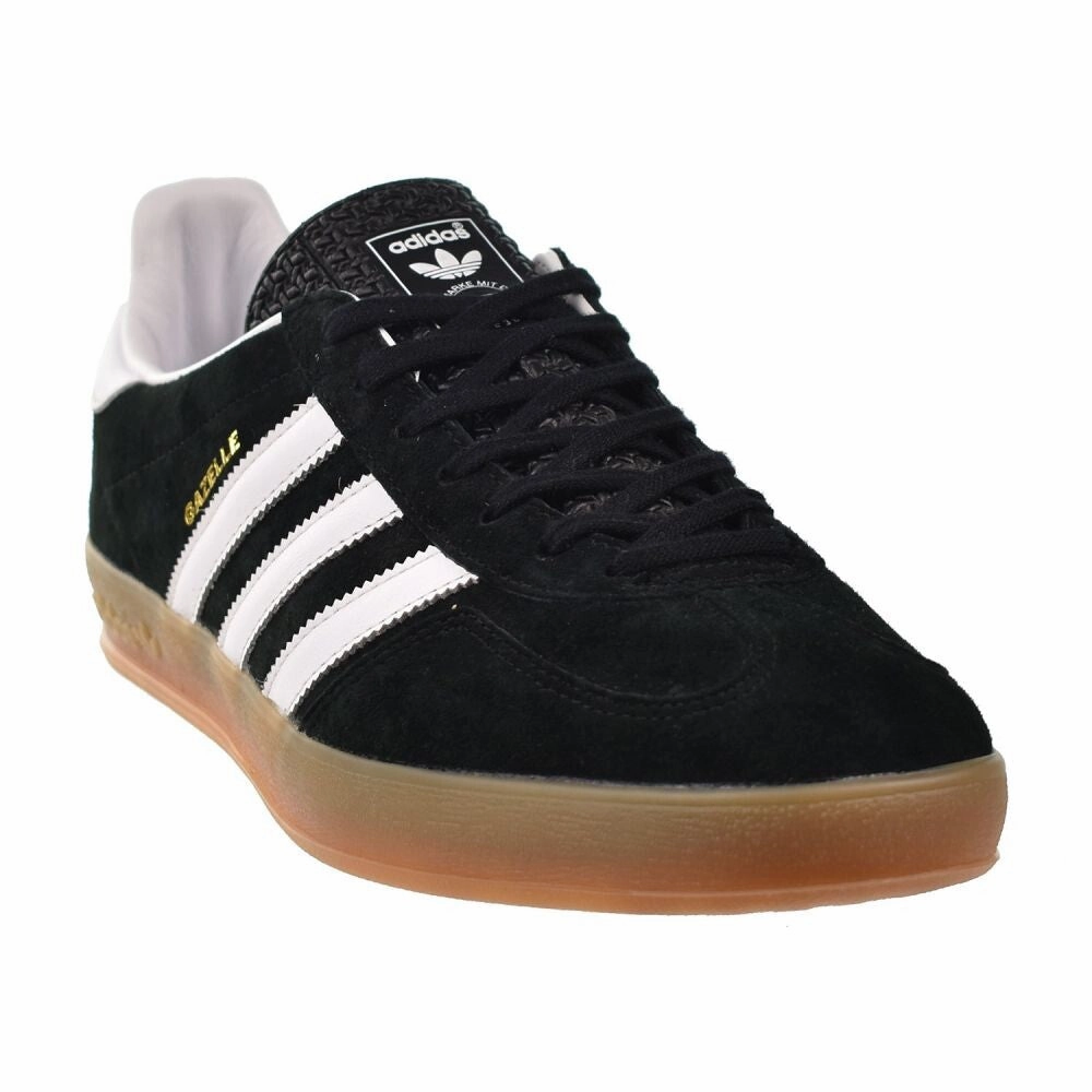 Adidas Wide Fit Shoes Adidas Gazelle Indoor Men's Shoes Core Black/Cloud White h06259