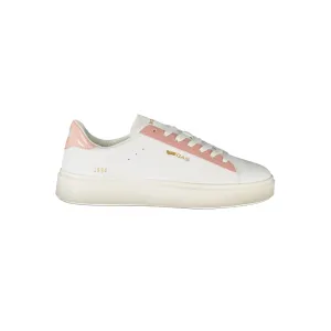 Dillards Sneakers Gas White Polyester Women Sneaker