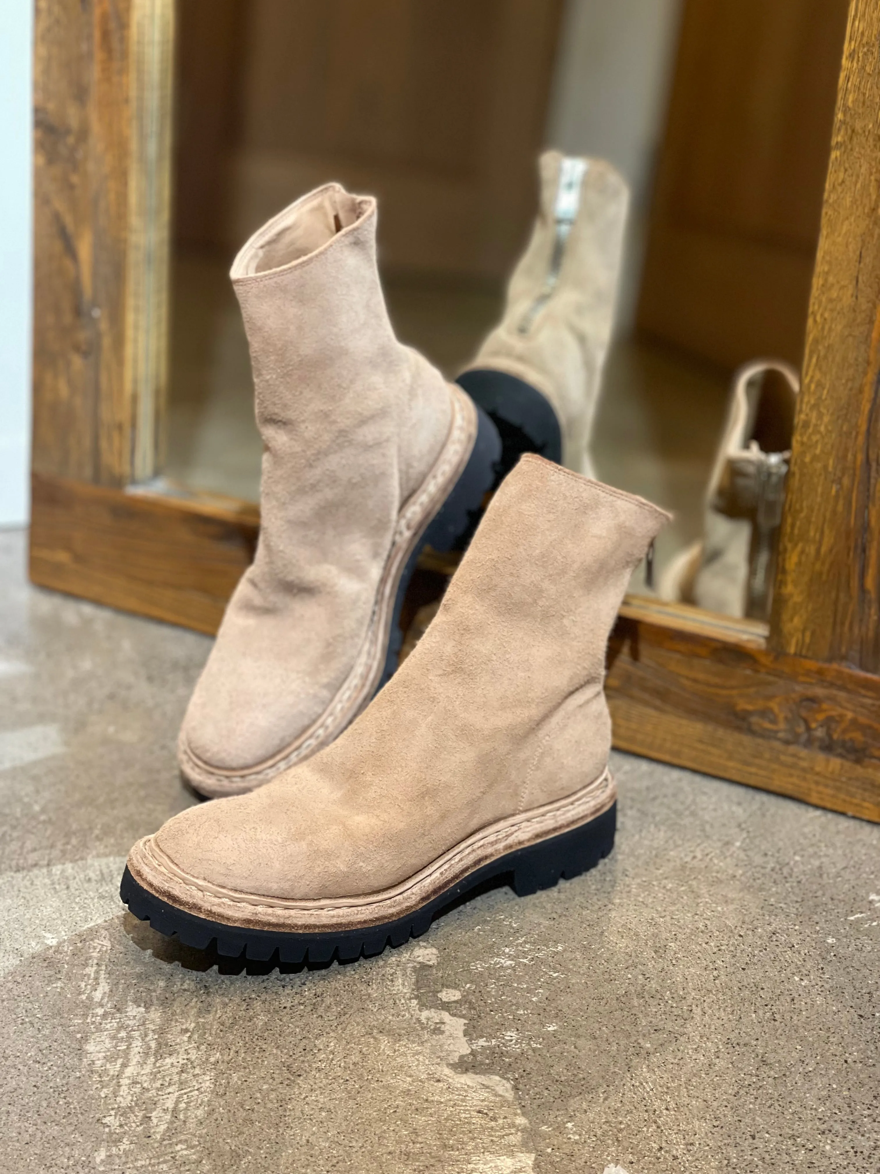 GUIDI 796V_N BACKZIP BOOTS Ww2 Jump Boots