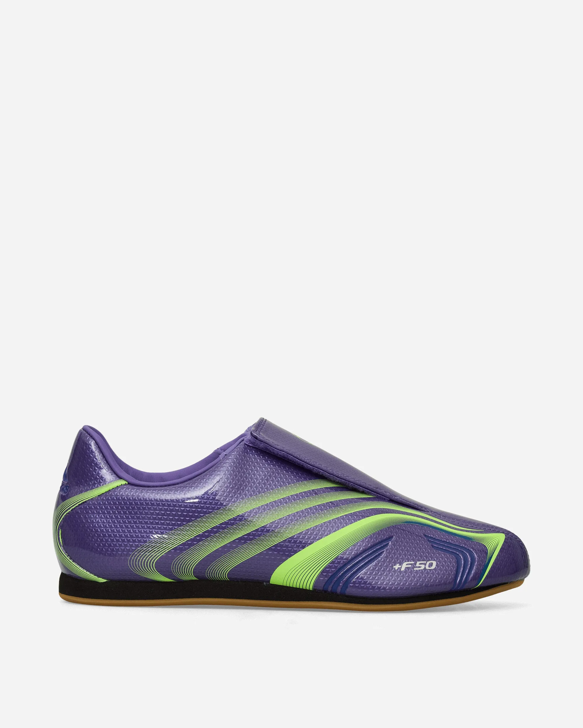 Taekwondo F50 Sneakers Purple Rush / Lucid Lemon Adidas Shoes For Squats