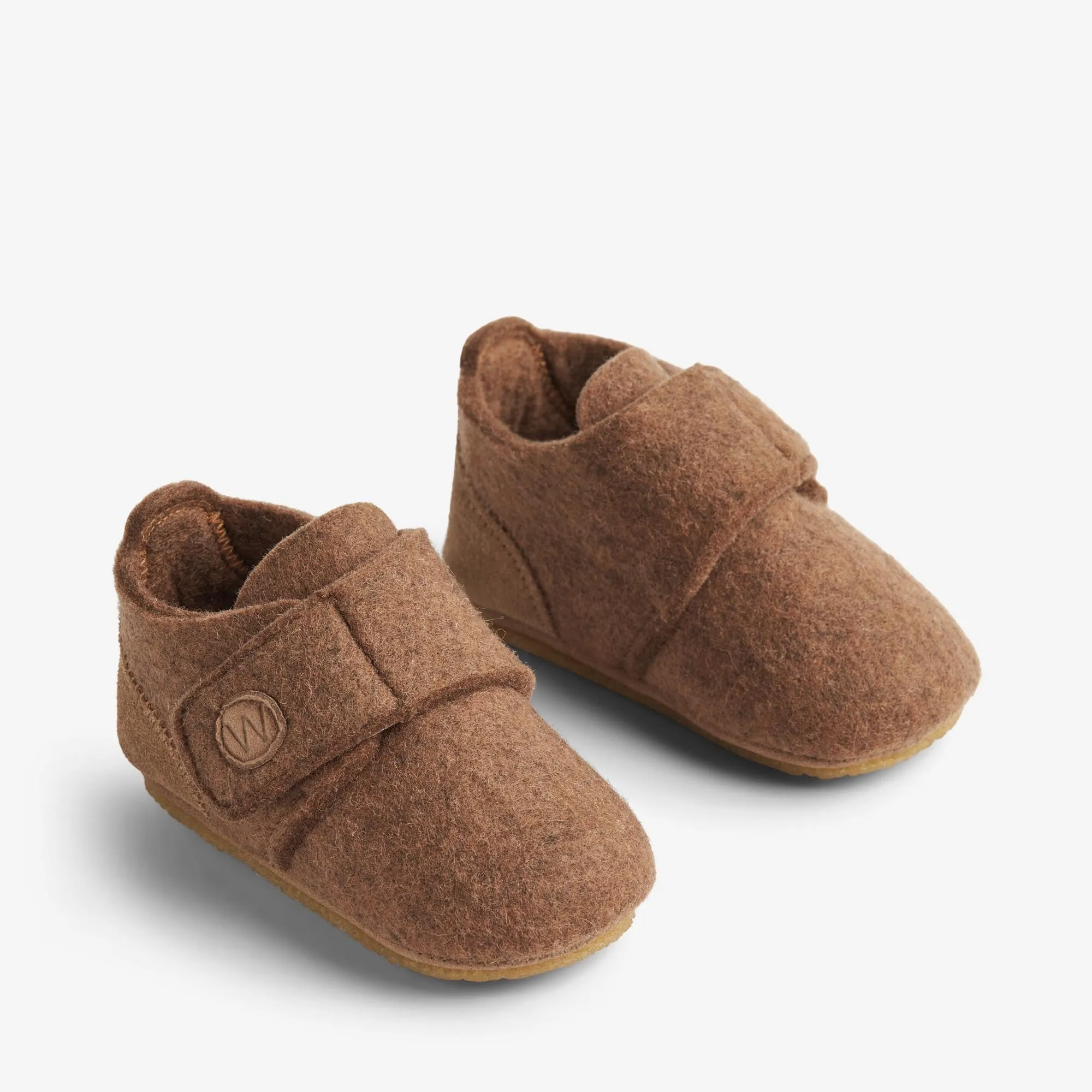Marlin Felt Home Shoe - light brown Slippers By Clarks