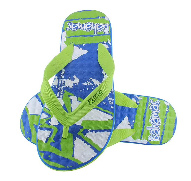 Thin Strap Leather Flip Flops Flip Flops for Men BHG 28