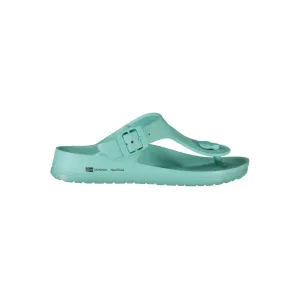Norway 1963 Blue Plastic Women Sandal Shoes