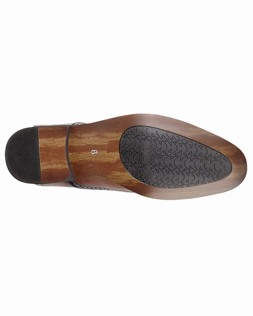 Goor Mens Brogue Oxford Shoes 8053 Pisa Leather Platform Casual Shoes