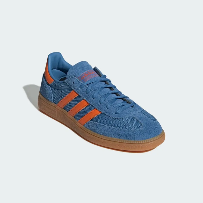 Grade School Adidas Handball Spezial - Focus Blue/Orange/Gum Adidas Shoes Gold