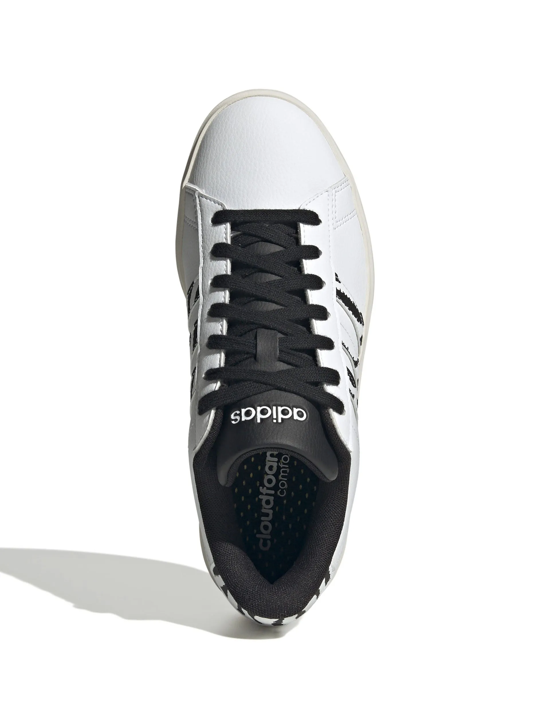 Grand Court 2.0 Shoes - Cloud White/Core Black Adidas Boa Golf Shoes