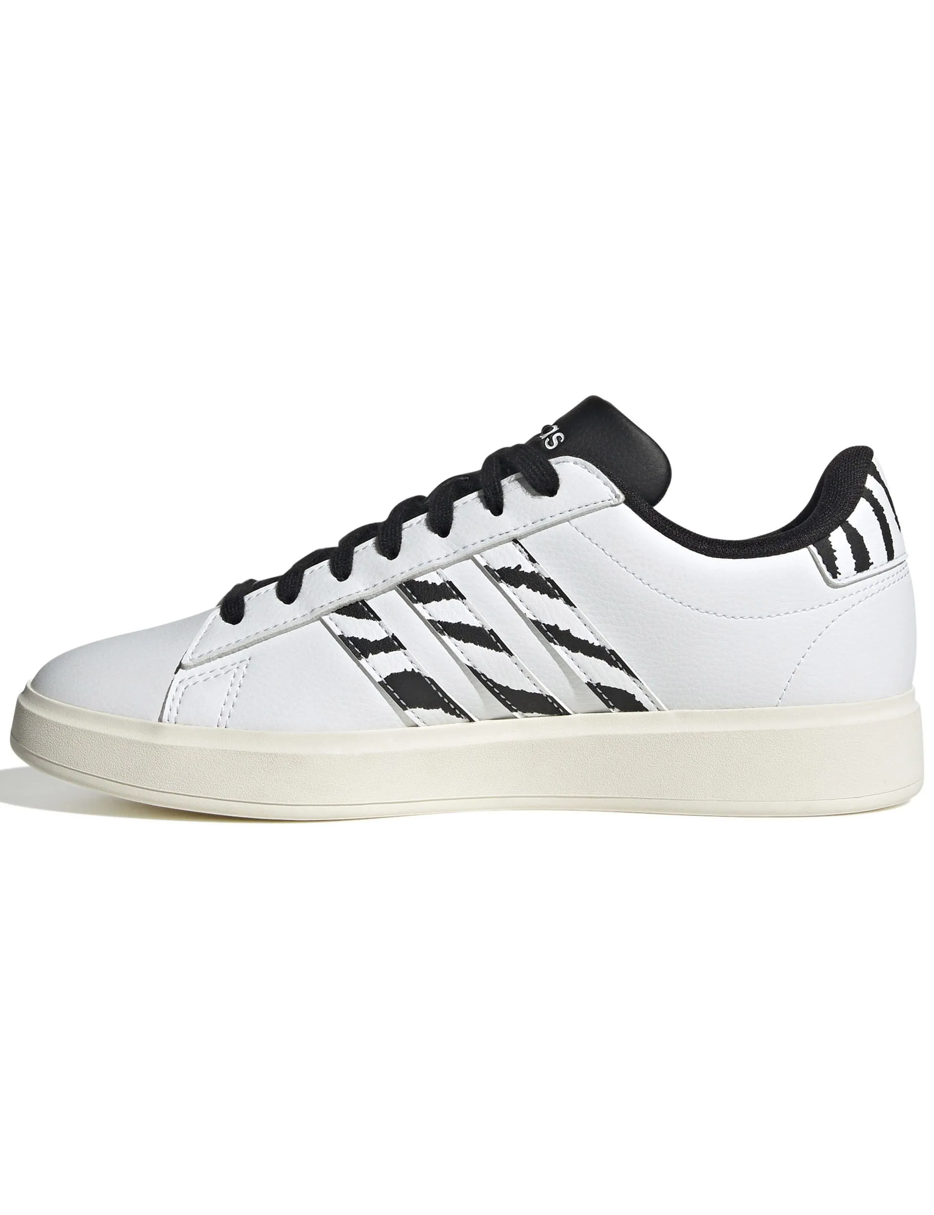 Grand Court 2.0 Shoes - Cloud White/Core Black Turf Soccer Shoes Adidas