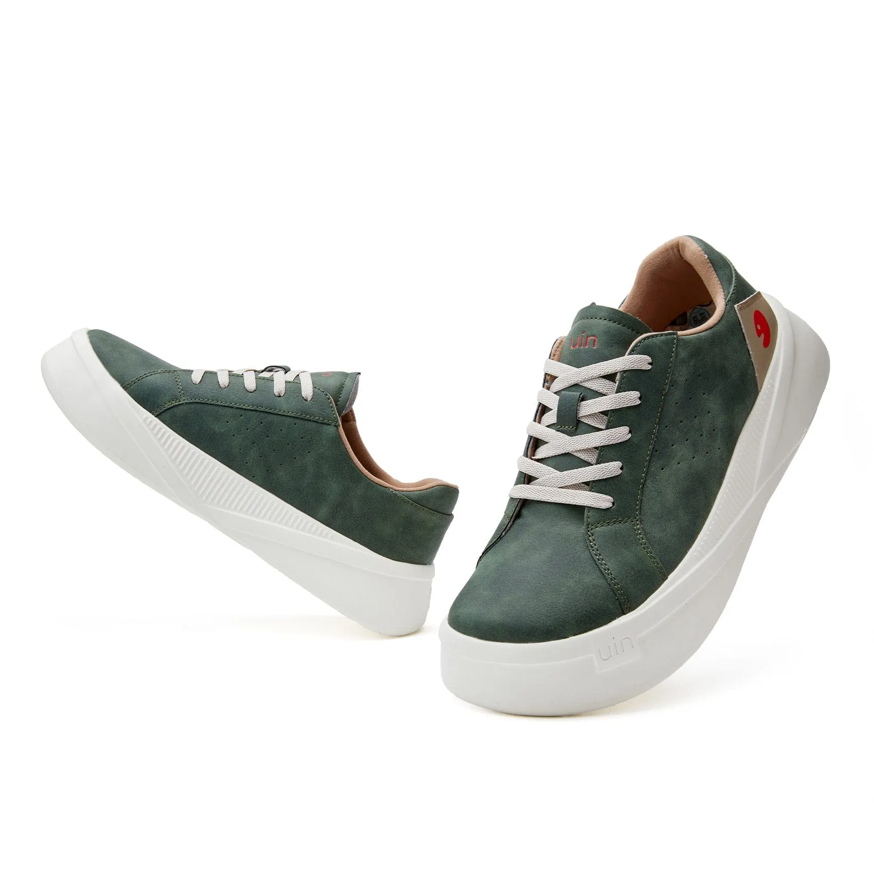 Grass Green Victoria I Women Toe Cap Skate Shoes