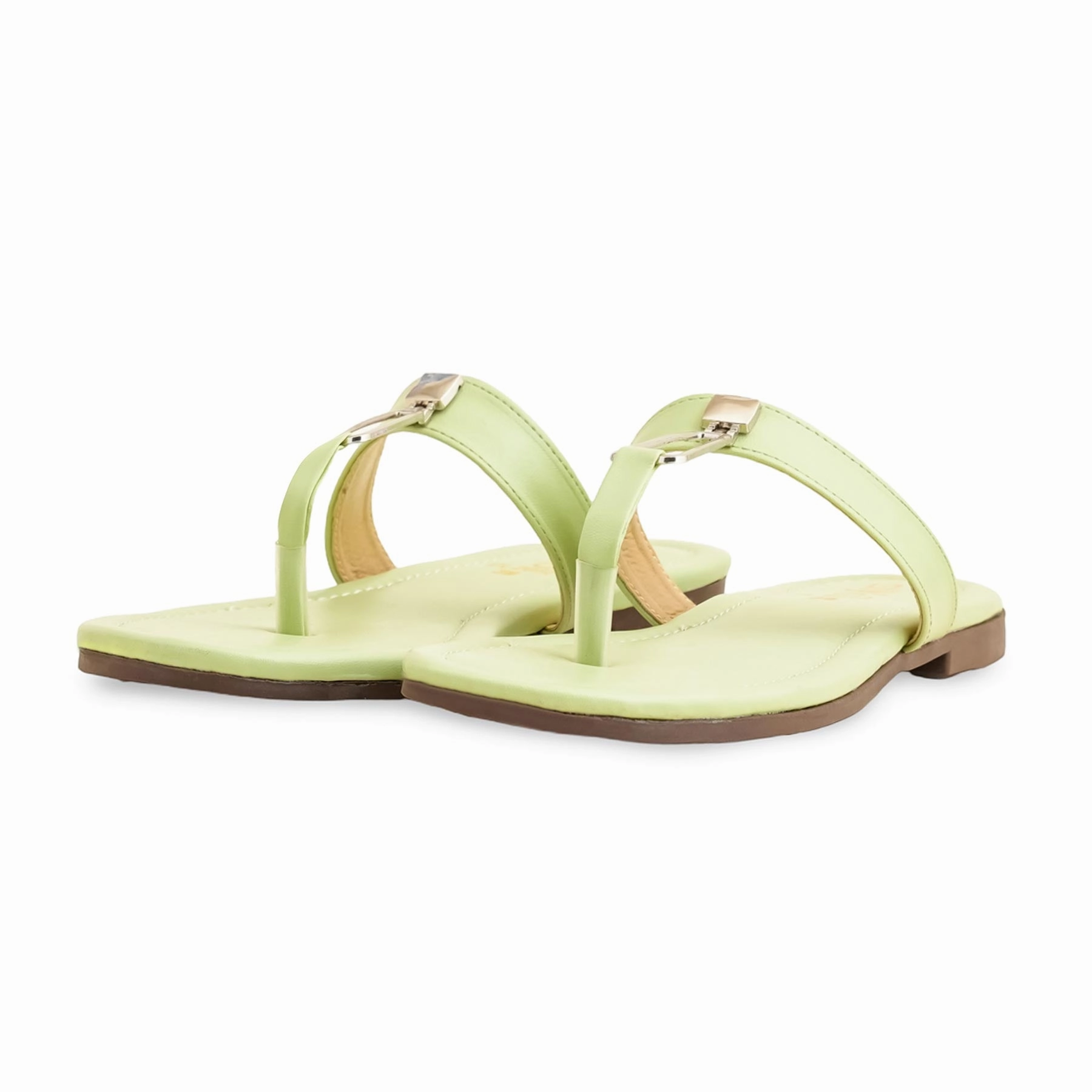 Green Casual Women Chappal  CL2082 Ward Casual Shoes