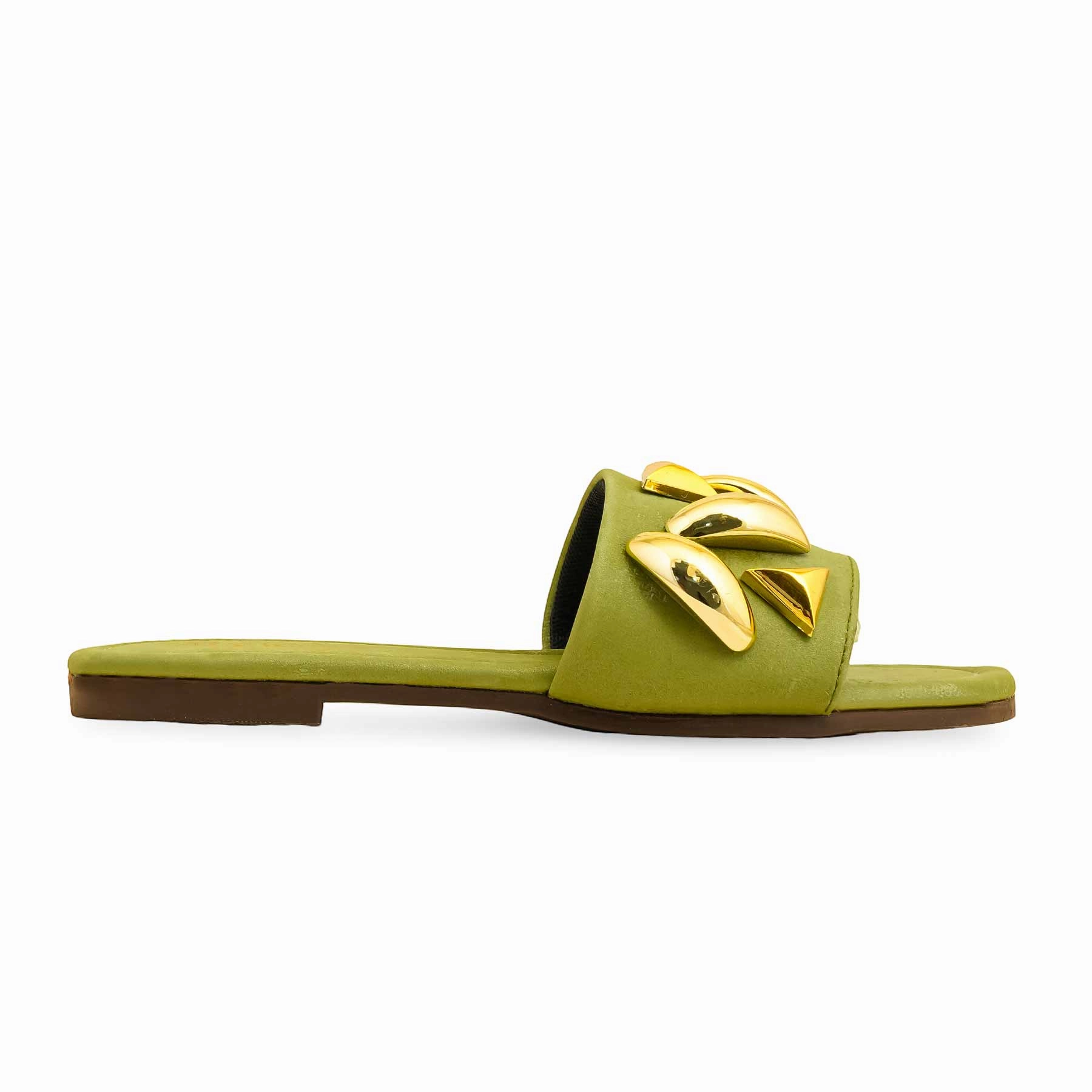 Del Rey Casual Shoe Green Casual Women Slipper CL2073