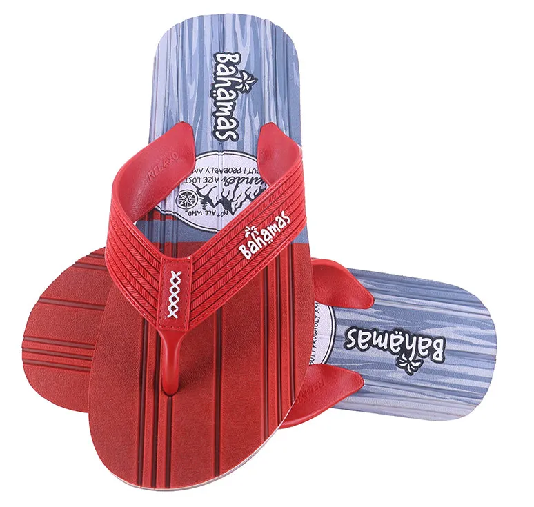 Flip Flops With Guitar On Bottom BAHAMAS Flip Flops for Men BHG 227