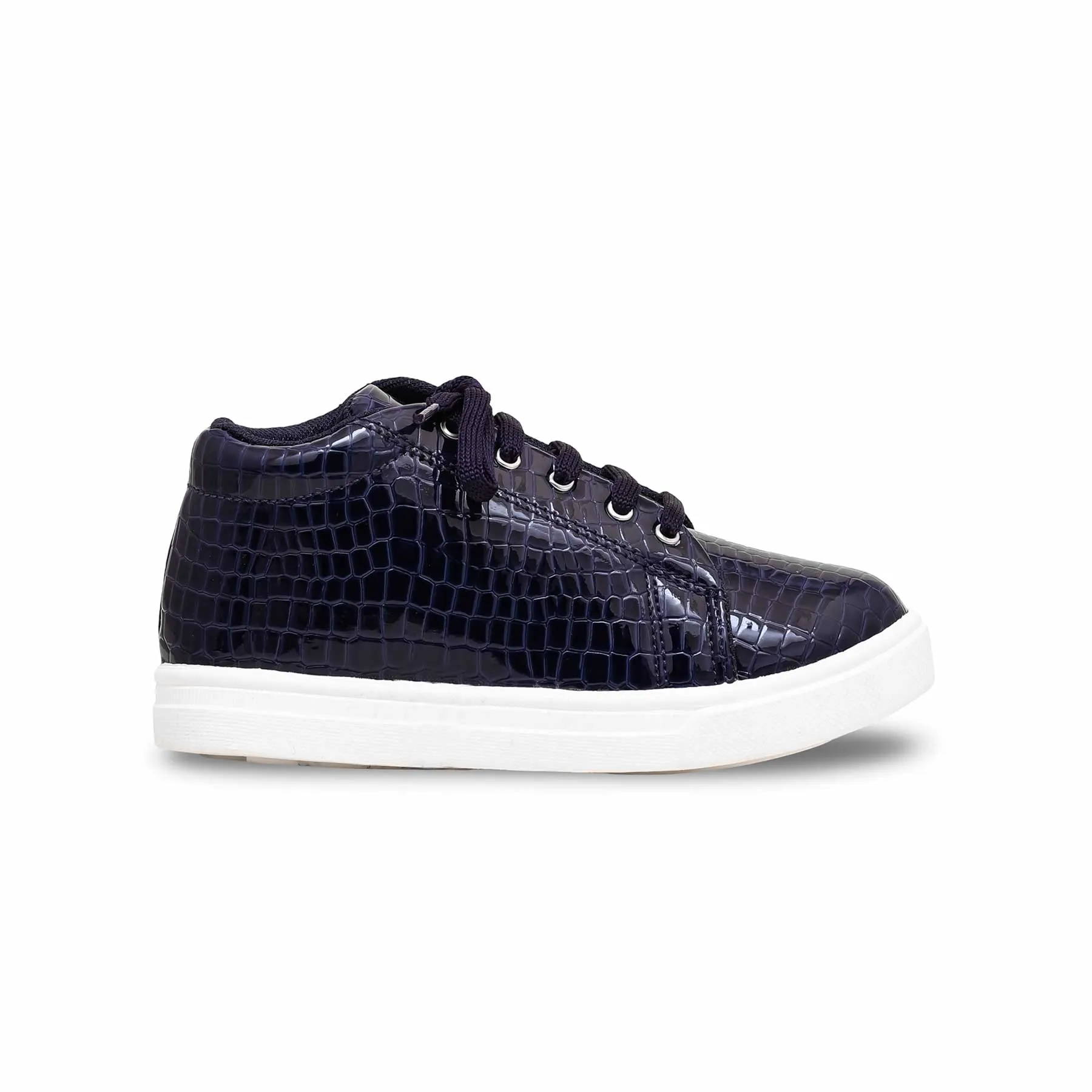 Boys Navy Casual Canvas KD2191 Originals Nmd Ri Animal Print Casual Shoes