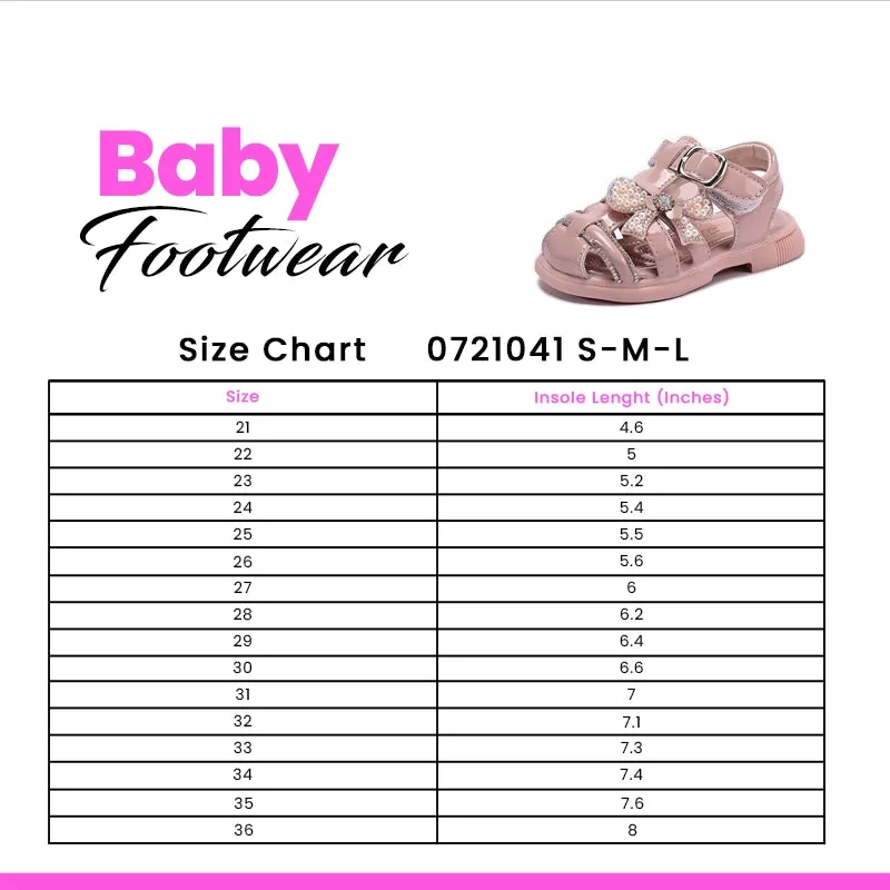Flat Sole Shoes For Walking Baby Pink Casual Sandal 0721041