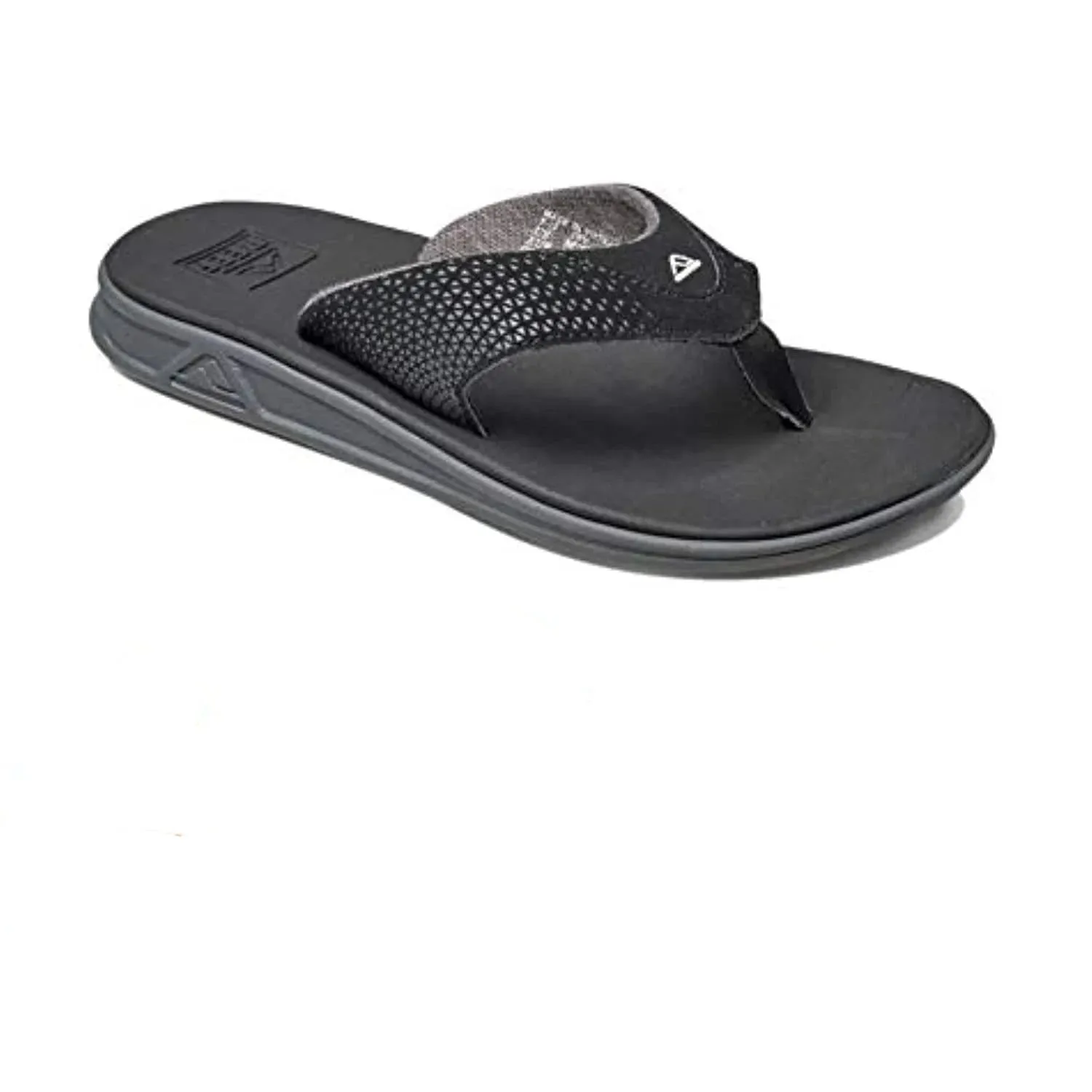 Reef Rover RF002295 Black & Brown Men's FlipFlop 8 9 10 11 12 13 Gold Flip Flops Wedding