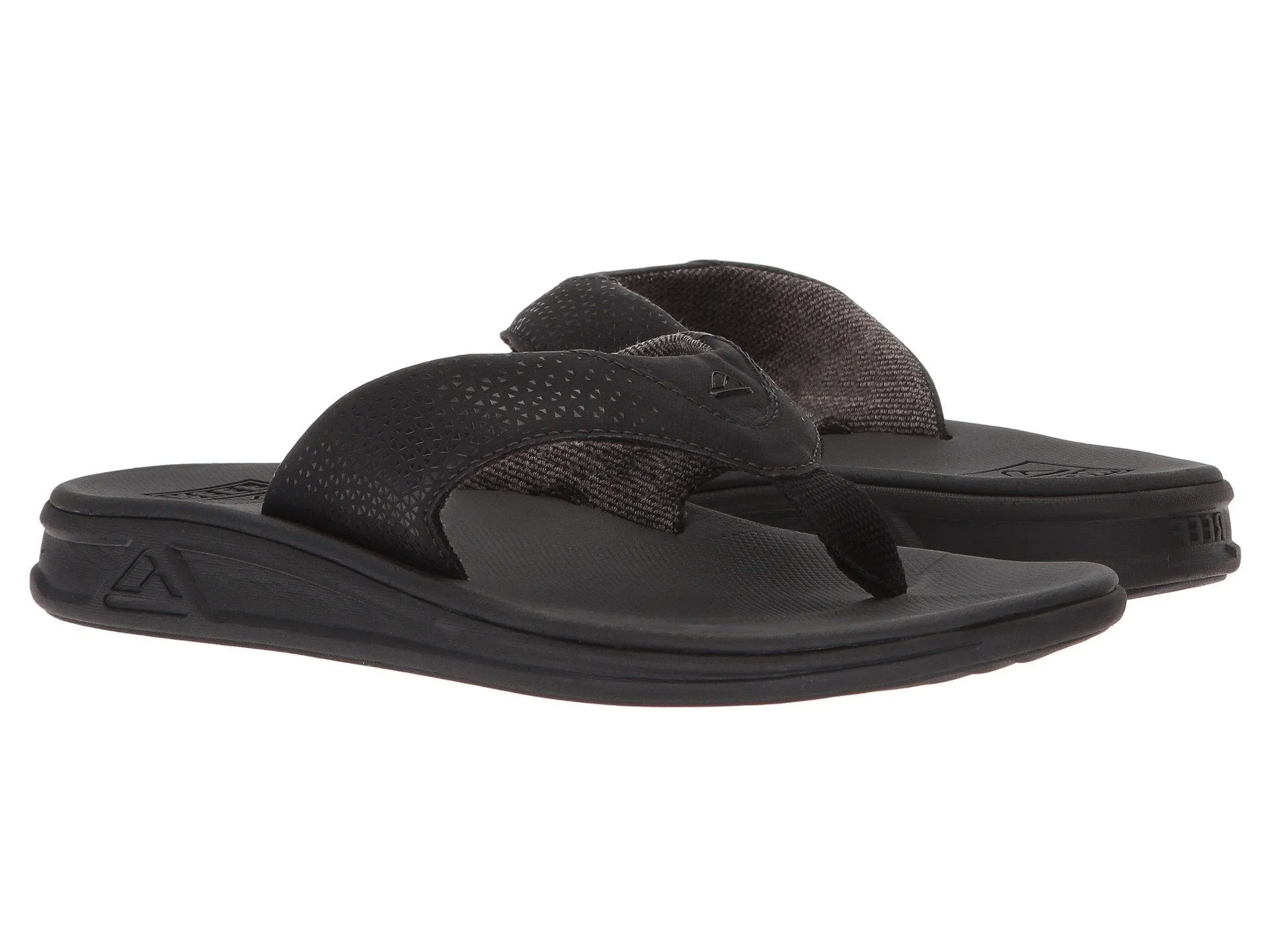 Best Recovery Flip Flops Reef Rover RF002295 Black & Brown Men's FlipFlop 8 9 10 11 12 13