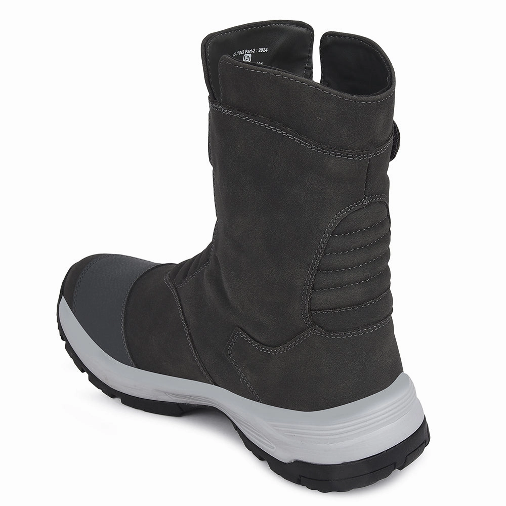 Healers Dark Grey Sports Trekking & Hiking Boot For Men PENGONGG-E By Liberty Alamosa Hiking Shoes