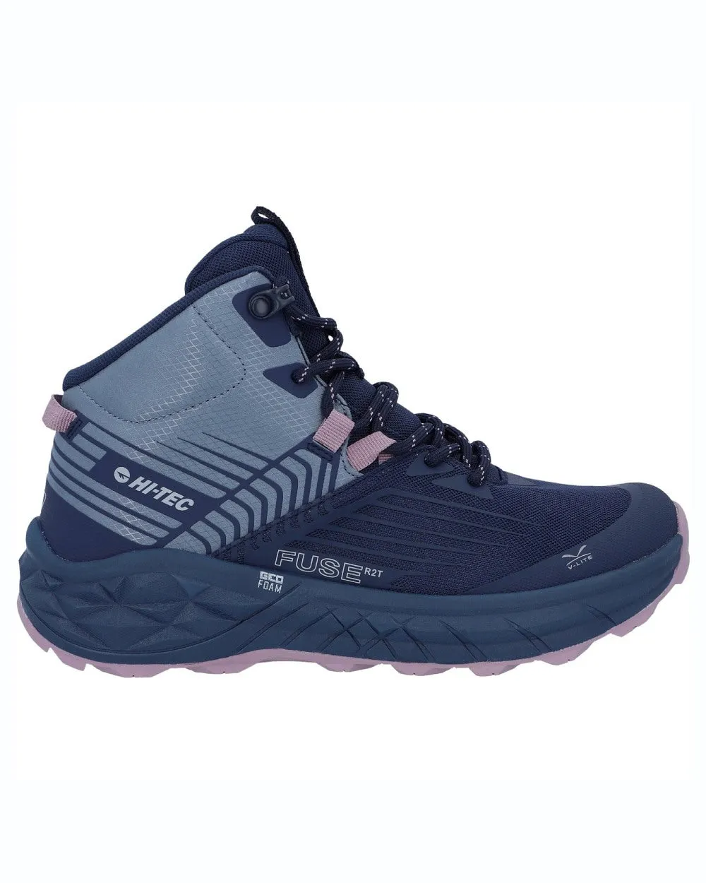 Most Comfortable Trail Running Shoes Hi-Tec Womens Fuse Trail Mid Boots