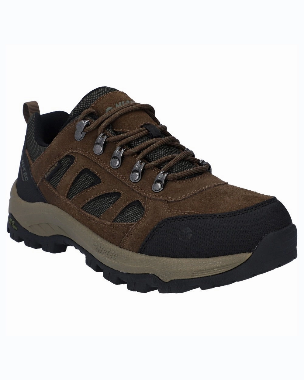 Mountain Climbing Shoes Waterproof Hi-Tec Mens Bandera Expedition Low Hikers Shoes