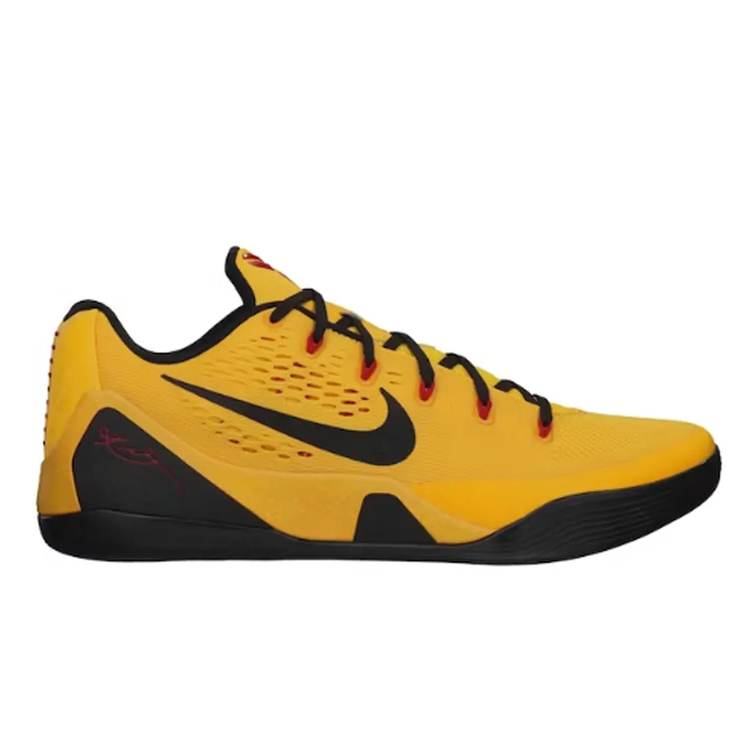 Nike Kobe 9 EM Low Bruce Lee Asics Thin Soled Running Shoes