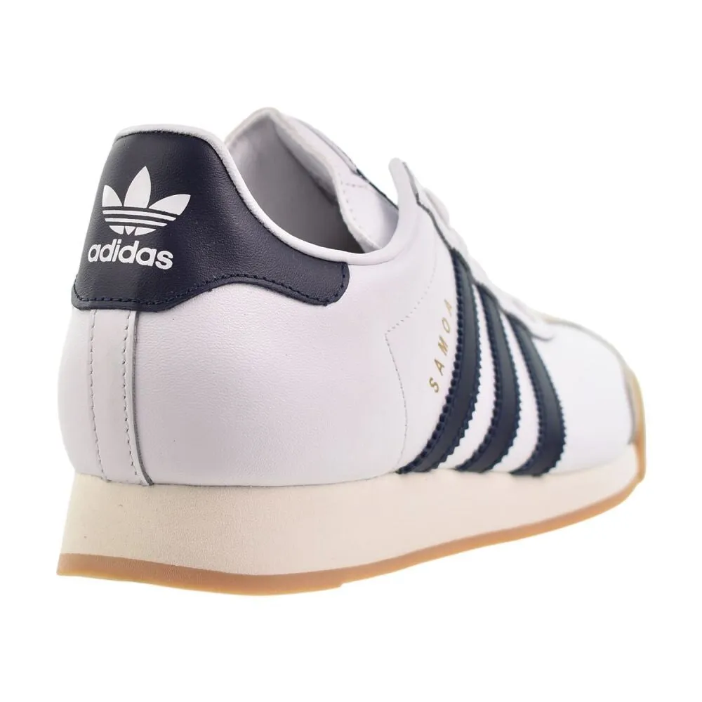 Adidas Samoa Men's Shoes Cloud White/Night Indigo Adidas Shoes In Wide Sizes