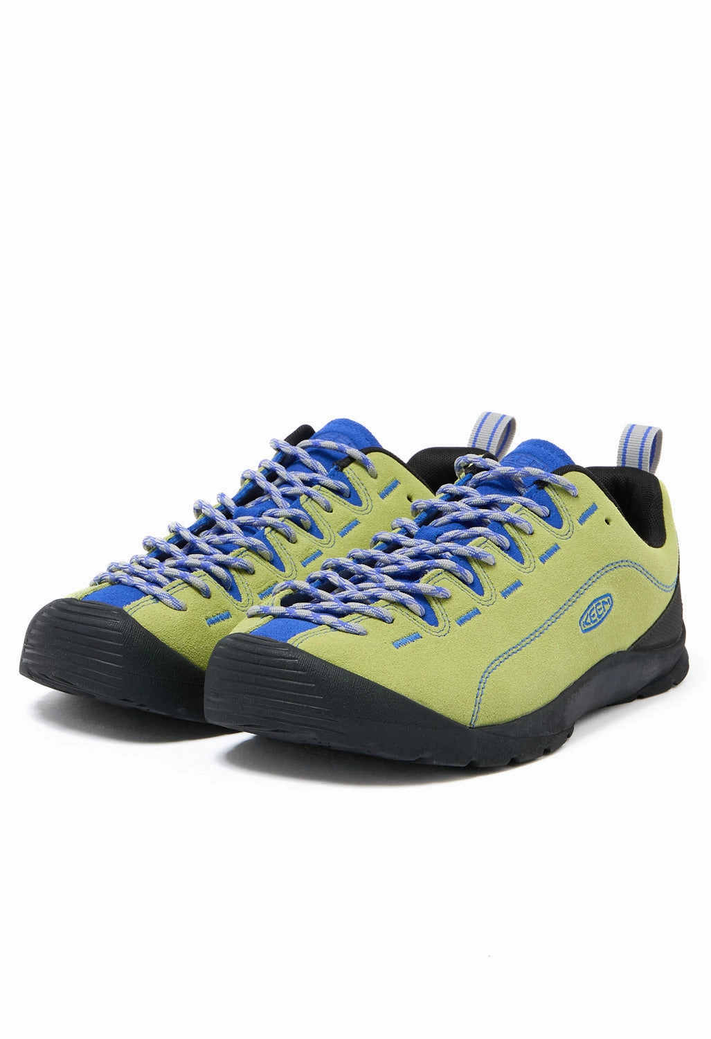 Gendarme Climbing Shoes Keen Men's Jasper Trainers - Rogue Green / Dazzling Blue