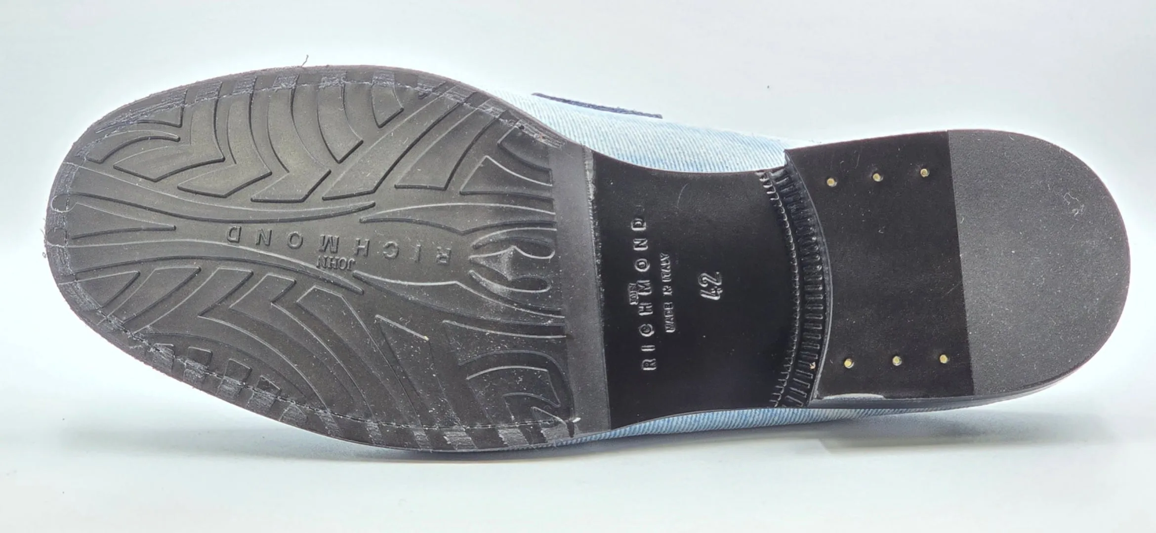 Birkenstock Style Sandals 9097 John Richmond Sandals / Blue