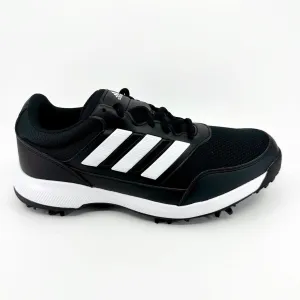 Adidas Tech Response 2.0 Black White Mens Wide Spike Golf Shoes EE9419 Adidas Tour 360 22 Golf Shoes