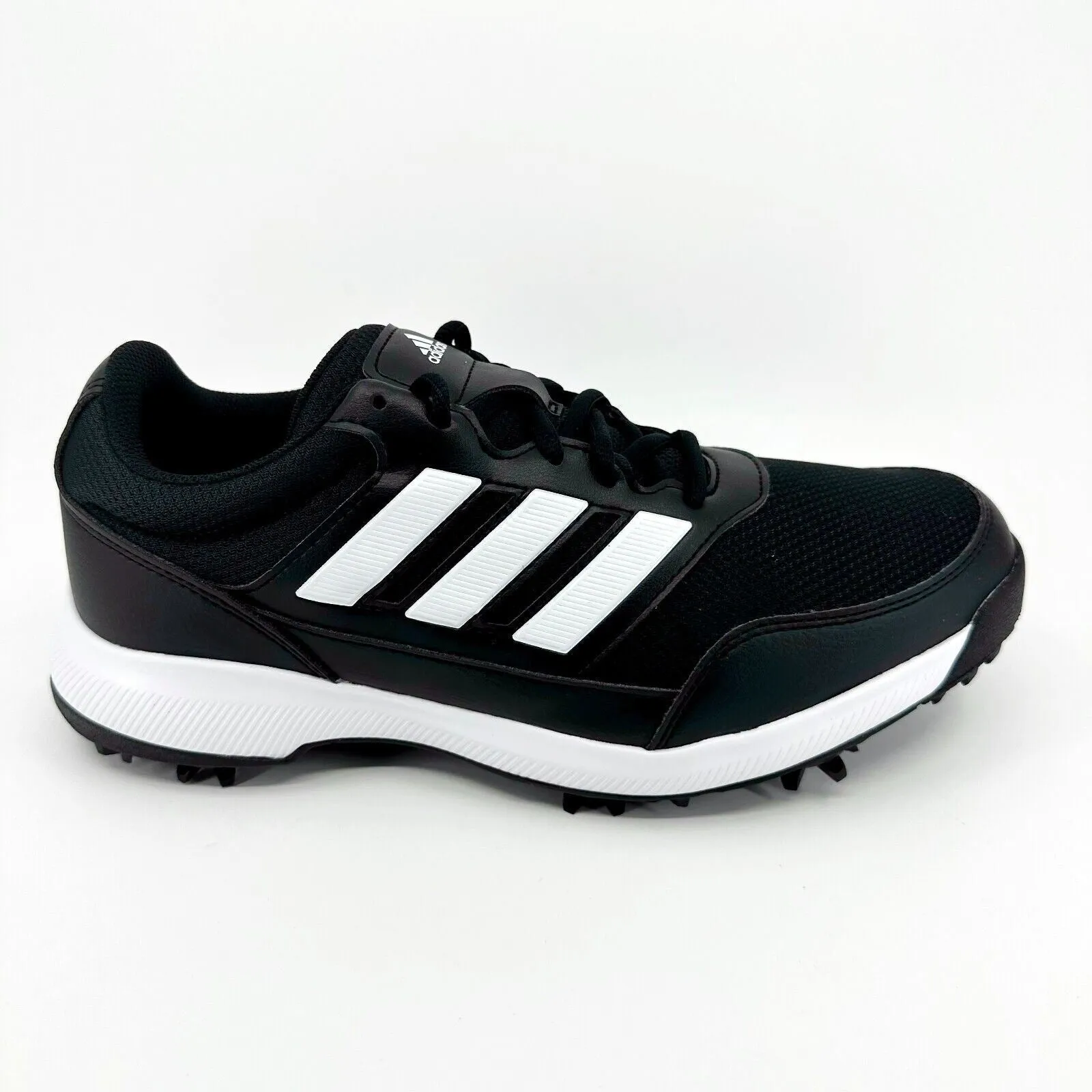 Adidas Tech Response 2.0 Black White Mens Wide Spike Golf Shoes EE9419 Trending Adidas Shoes