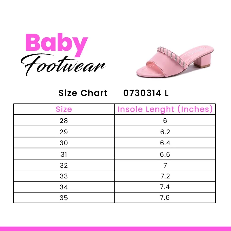 Flat Gym Shoes Pink Fancy Slippers For Girls 0730314