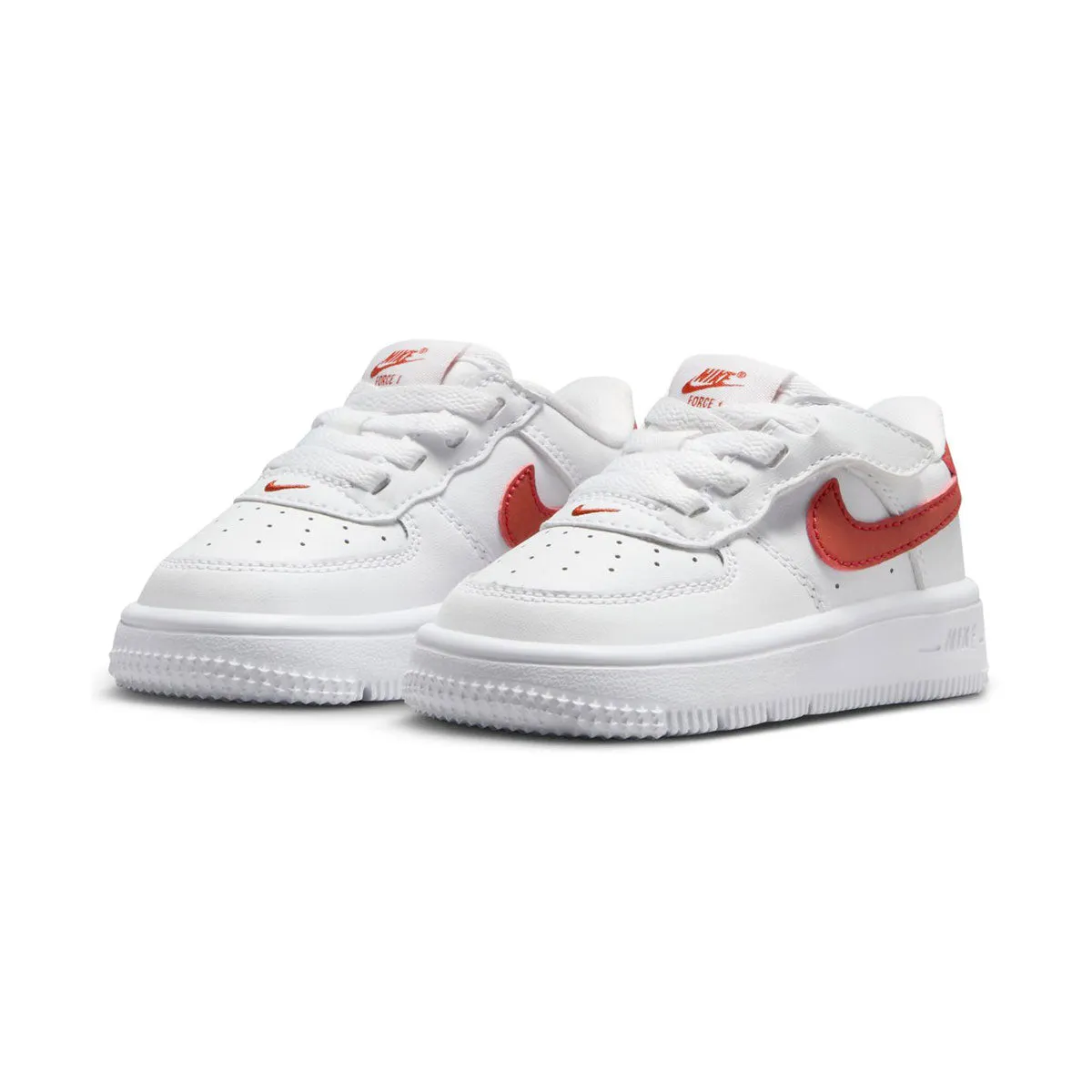 Nike Force 1 Low EasyOn 'White Red' Baby/Toddler Shoes Asics Shoes Within Mi