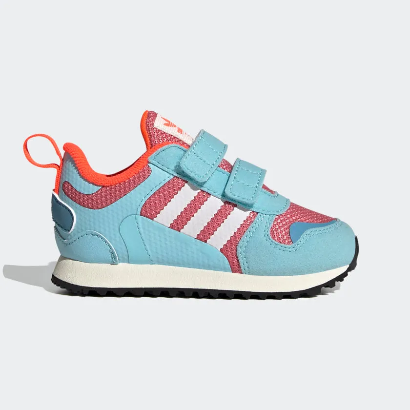 Adidas ZX 700 HD CF I - Hazy Rosa / Solar Red Adidas Soccer Shoes Customize