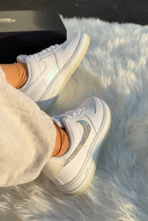 Adidas Originals Samba Xlg Casual Shoes Iridescent Swarovski Womens Nike Air Force One