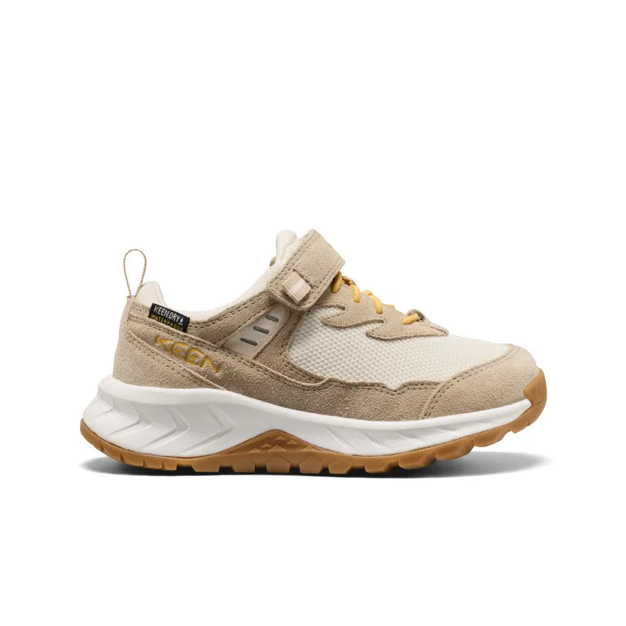 Little Kids' Hightrail Waterproof Hiking Shoe  |  Birch/Daffodil Sandstone Hiking Shoes