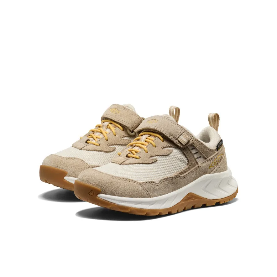 Little Kids' Hightrail Waterproof Hiking Shoe  |  Birch/Daffodil Best Hiking Shoes With Grip