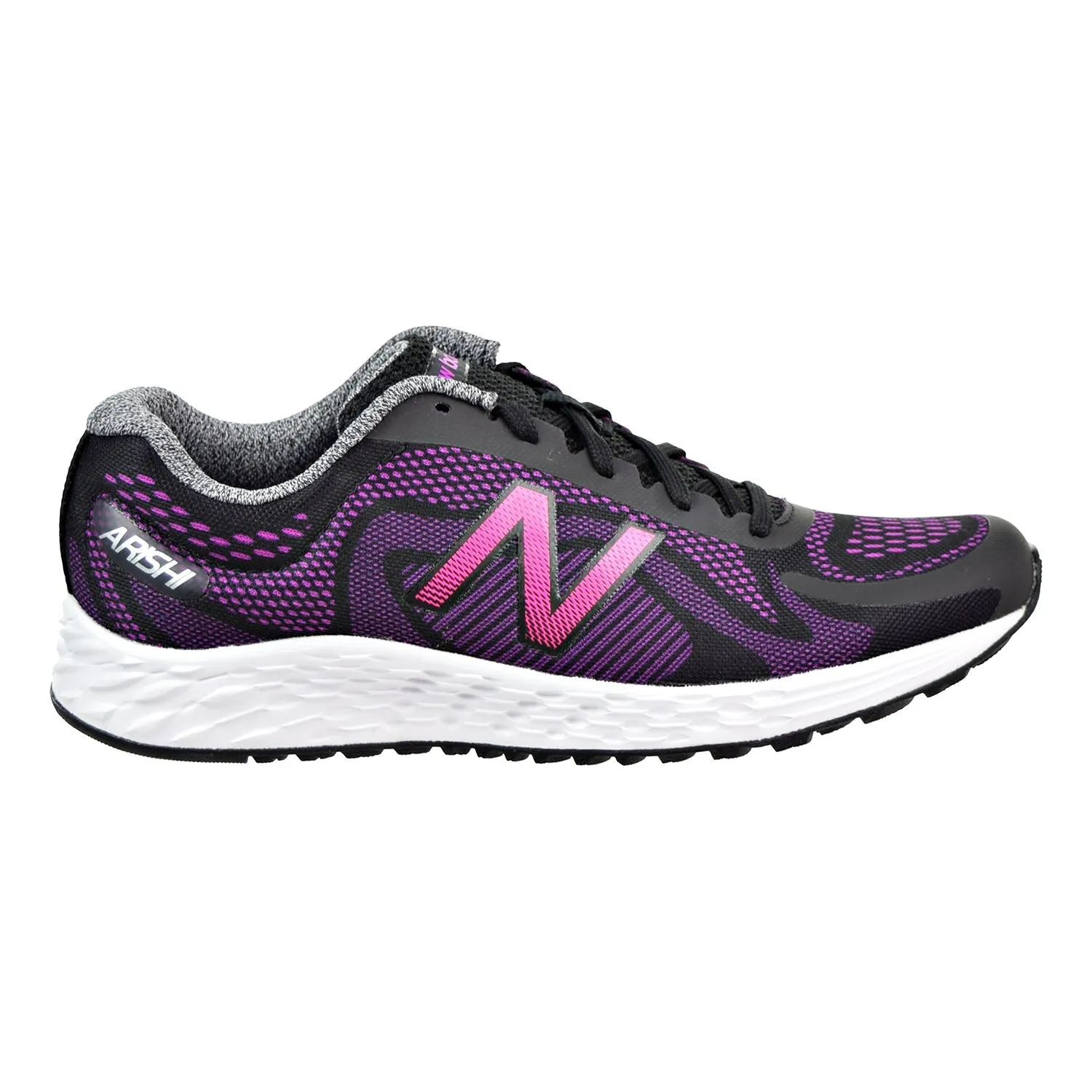 Running Shoes Marathon New Balance Arishi Big Kid's Running Shoes Black/Purple