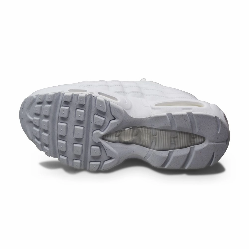 Asics Low Profile Running Shoes Juniors Nike Air Max 95 Recraft (GS) - CJ3906 100 - Triple White