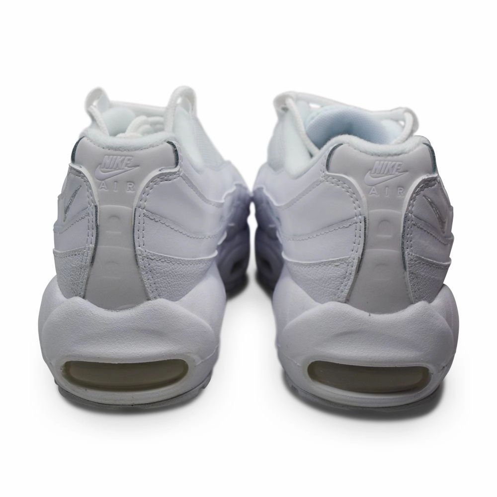 Juniors Nike Air Max 95 Recraft (GS) - CJ3906 100 - Triple White Best Shoes For Standing All Day