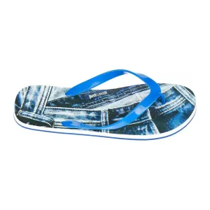 Fringed Sandals Just Cavalli Light Blue EVA Men Sandal