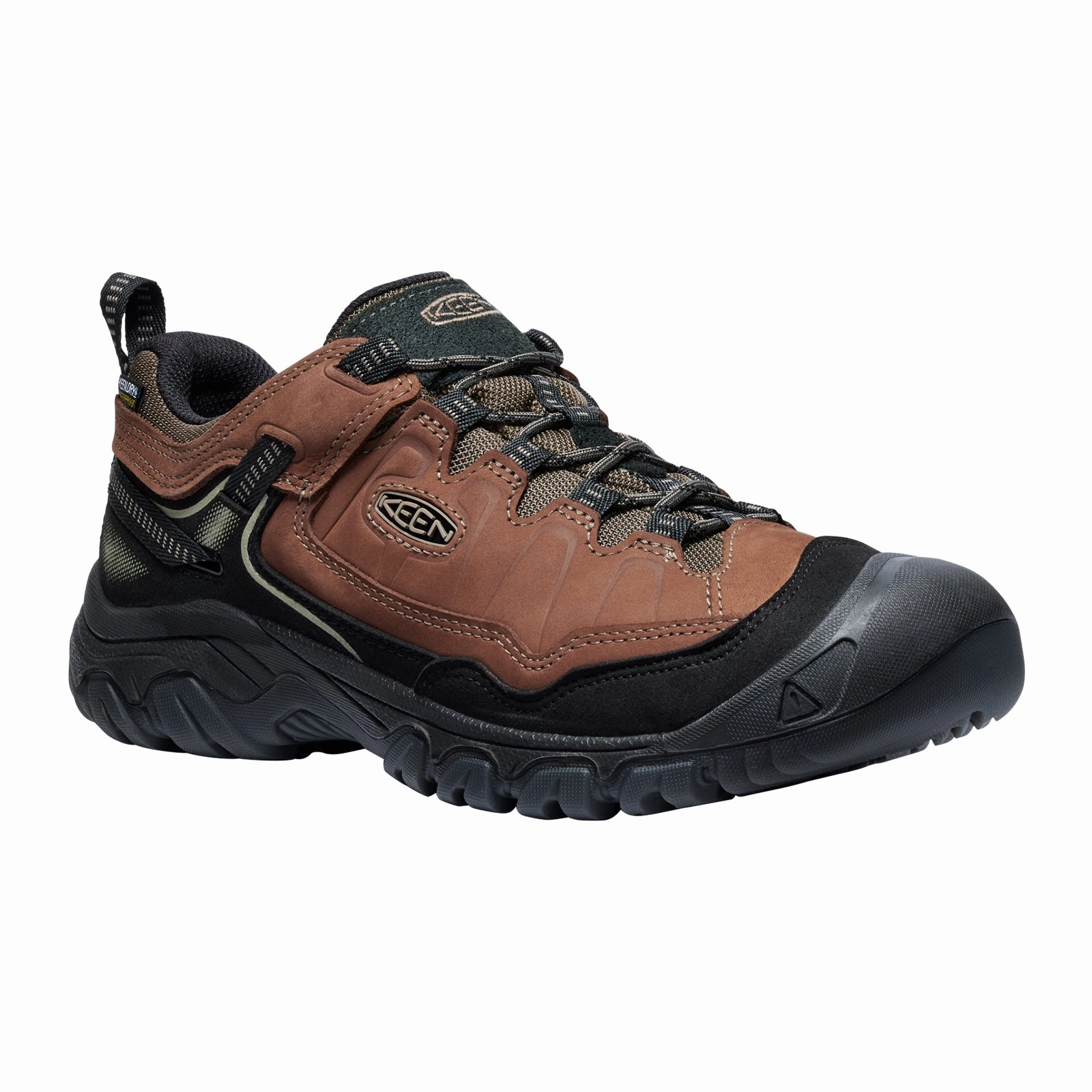 Keen Targhee IV Waterproof Hiking Shoe (Men) - Bison/Black Best Hiking Shoes 2017