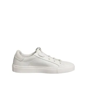 Carl Langenfeld Sneakers HIDE & JACK White Leather Low Top Lace Up Sneakers Shoes