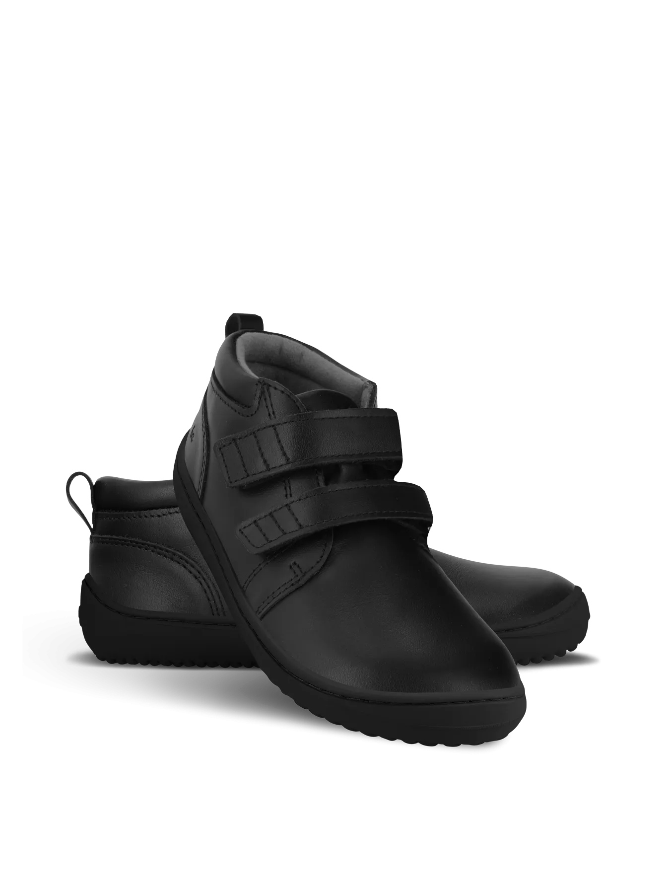Sporty Skate Shoes Kids barefoot shoes Be Lenka Play - All Black