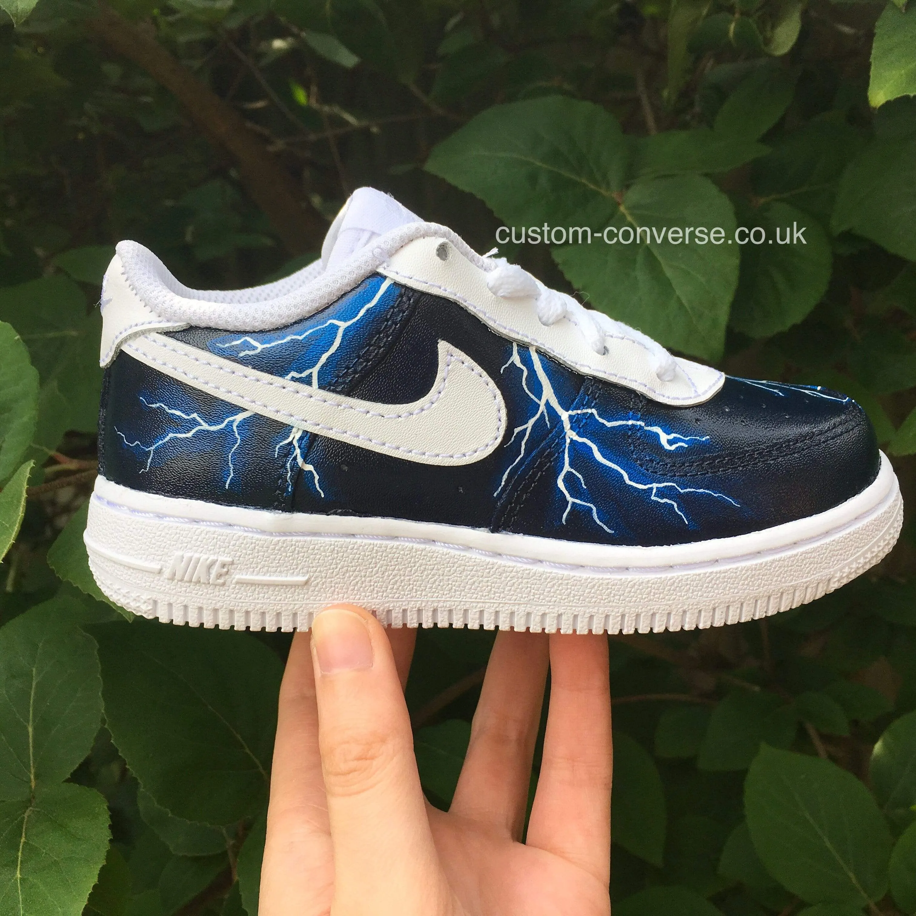 Kids Lightning Storm Nike Air Force 1 Sale Sneakers